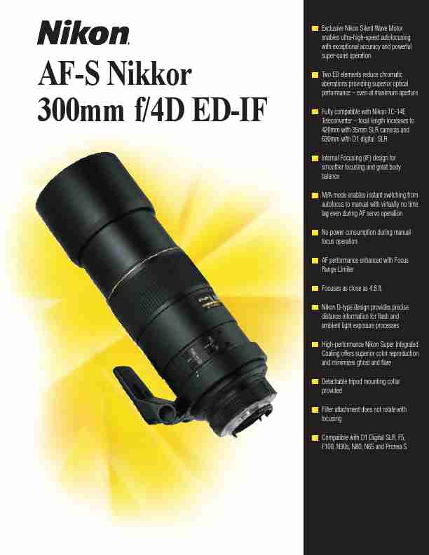 Nikon Camera Lens AF-S Nikkor-page_pdf